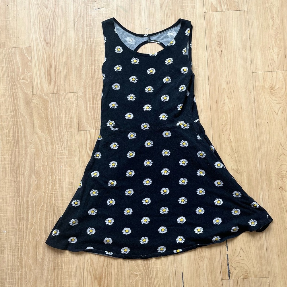 Ocean Drive Clothing Co Black Sunflower Dress - Size Large